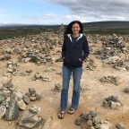 Field of cairn at the arctic circle