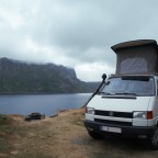Elmo on the Lofoten near Ramberg