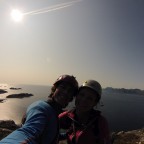 Summit picture: route on-sight completed