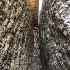 Our rope gets stuck in a gap