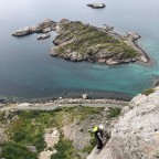 Which on to pick: the crack or the steep slab or both?