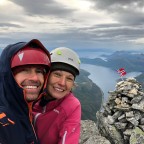 Summit picture on the Stetind