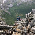 Karen and Marius reach the summit
