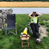 The progress of the climbers is observed and discussed