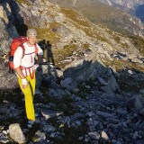 Bernhard after the successful ascent