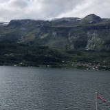 Waterfalls fed by the glacier