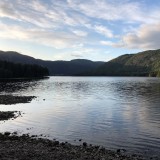 View from the picnic area to the lake