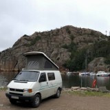 Elmo in the small harbor