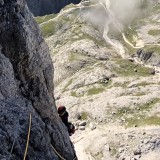 Caro in the upper section of the wall