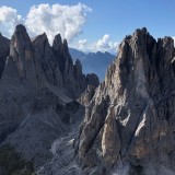 View to the neighboring peaks