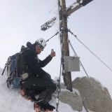 Richard on the summit of the Olperer