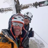Richard and Sigi on the summit of the Olperer