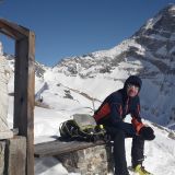 Sigi on the summit (Photo: Richard)