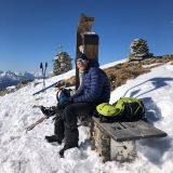 Richard on the summit 