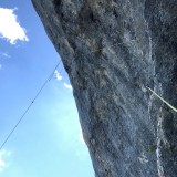 Three times I climb the roof of the Via Hilti