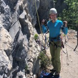 Barbara with her accessories