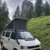 Our resting place at the Cinque Torri