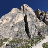 View to the route The Wall