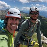 Summit picture of Sigi and Richard