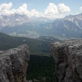 Gap between the Cima Sud and Cima Nord