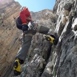 Finally Sigi can climb again (Photo: Richard)