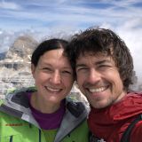 Summit picture on the Tofana di Rozes