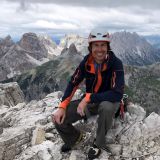 Summit picture on the Punta di Frida (Photo: Mike)