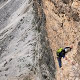 Barbara in the lower section of the wall
