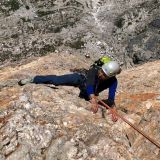 If necessary, pull hard and put our feet up high