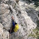  Climbing in steep and varied rock ... 