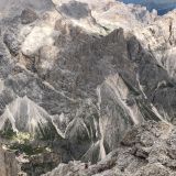 View to the Rifugio Vajolet