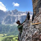 Sigi following around the corner (Photo: Caro)