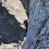 ... but she definitely does not enjoy traverses