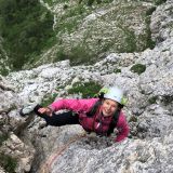 Barbara follows in a good mood...