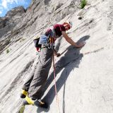 The route features slabs ...