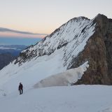 Richard ascending the Dome de Neige (Photo: Bernhard)