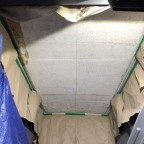 Pop-up roof prepared for gluing