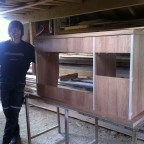 First assembly of kitchnette