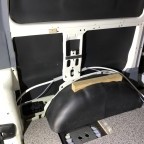 Mounting points for air heater and refrigerator box