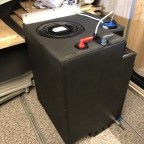 Preparation of insulated water tank for mounting