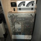 Electric installation with covers