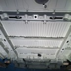 Underbody after sandblasting and painting