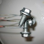 Galvanic zinc coating of screws